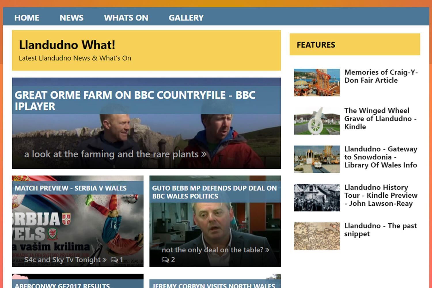 Llandudno What Magazine Screenshot